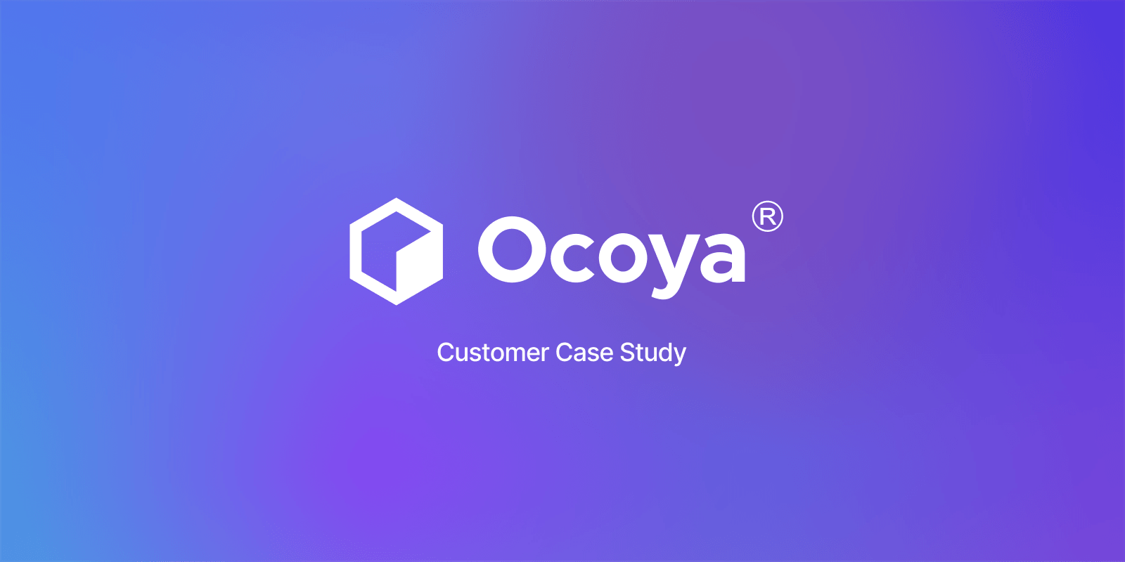 Featured image for Customer story: Ocoya blog post