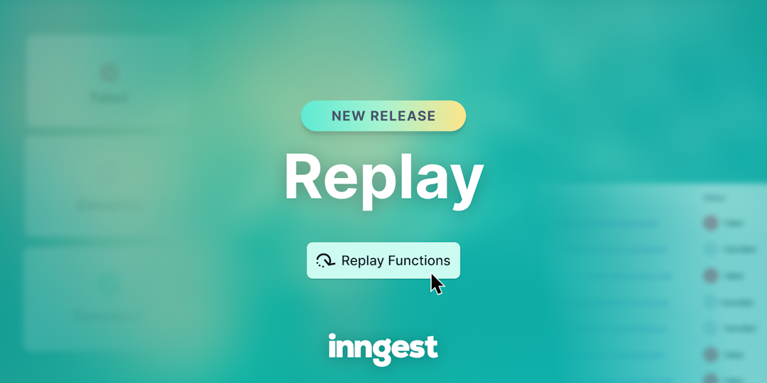 Blog featured image for Inngest Replay