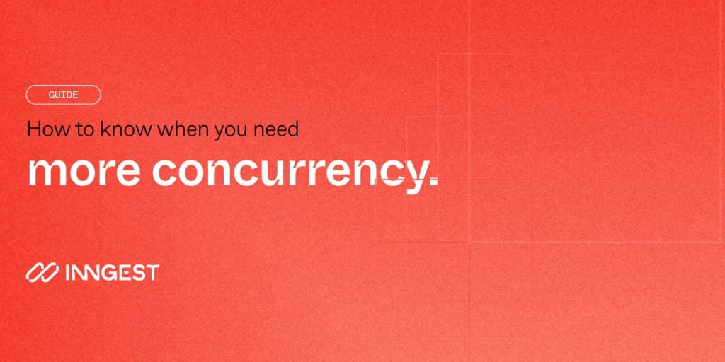 Featured image for How to know when you need more concurrency. blog post