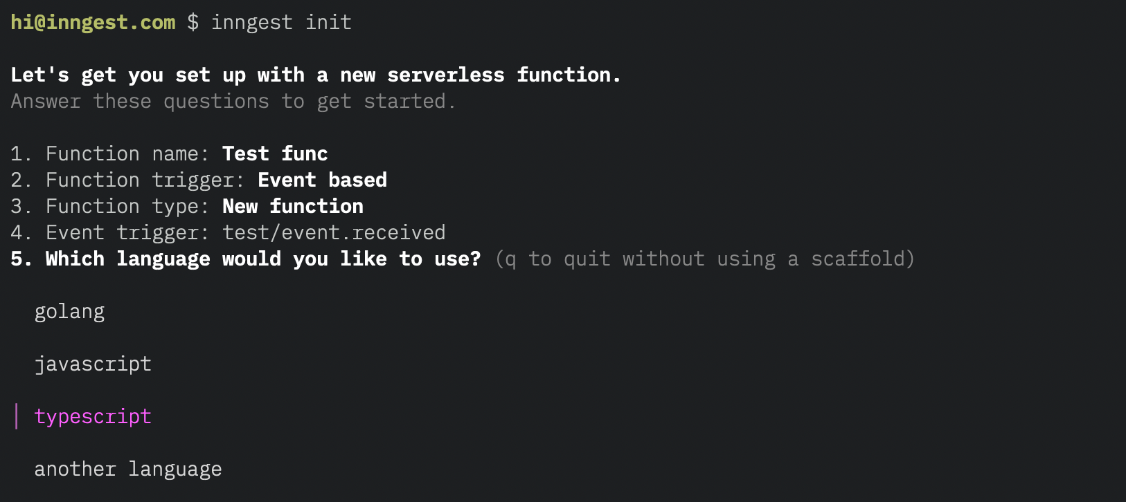 Creating your function