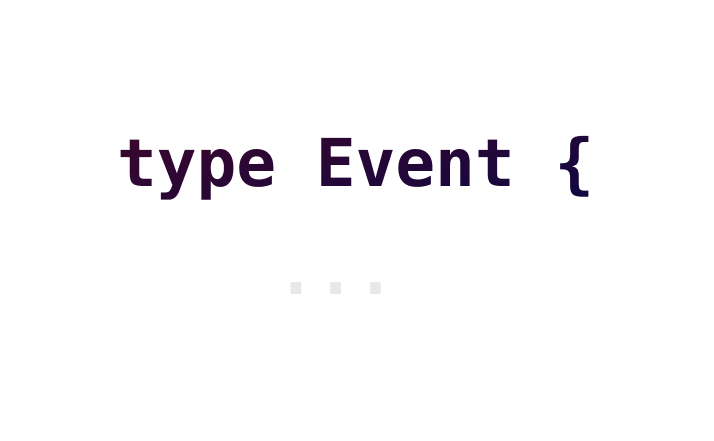 Auto-generated event schemas